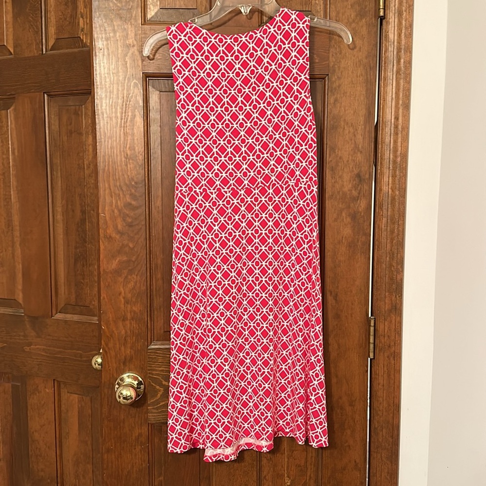 Soma Small Dress Pink & White - Picture 3 of 3